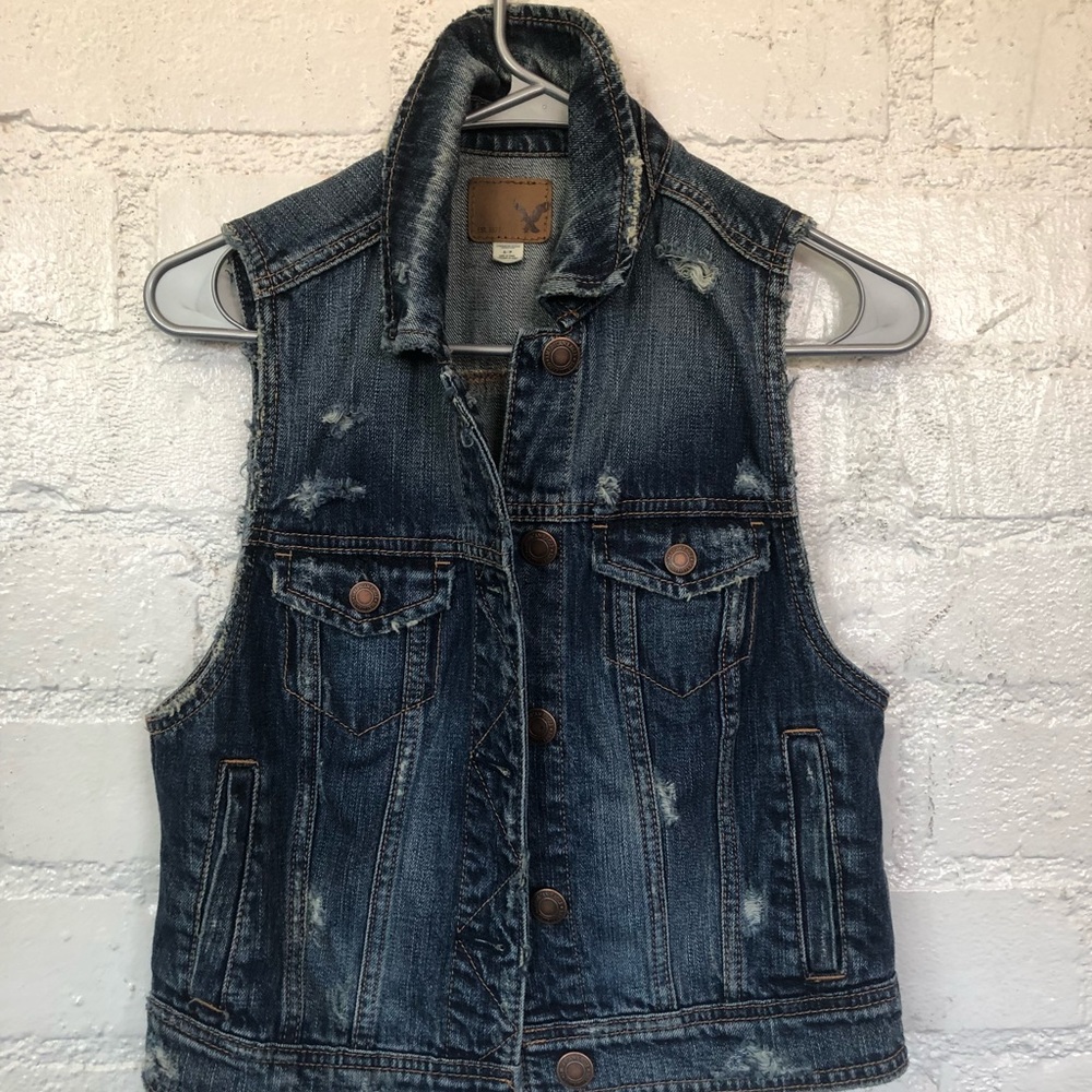 Jean vest - American Eagle - small